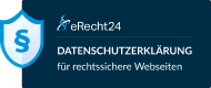 eRecht24 Datenschutzsiegel